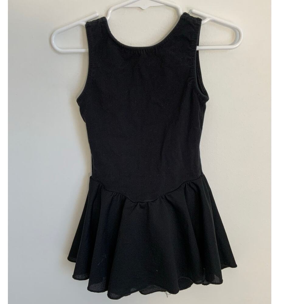Motionwear Black Skirted leotard size small 4-6‎